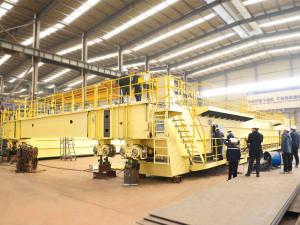 捷報頻傳！河南礦山承制梅鋼160噸冶金鑄造橋式起重機通過專家A檢！