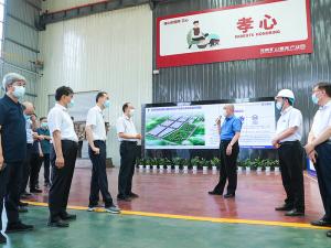 河南礦山｜河南省人大常委會黨組副書記、副主任馬懿一行蒞臨公司考察調研